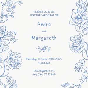 Düğün Davetiyesi Model 29