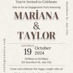 Düğün Davetiyesi Model 33