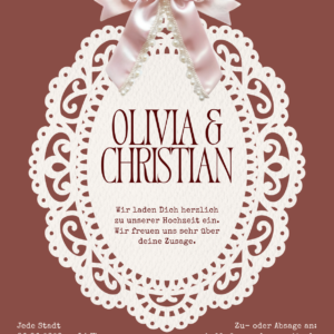 Düğün Davetiyesi Model 36