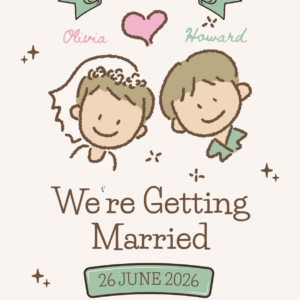 Düğün Davetiyesi Model 44